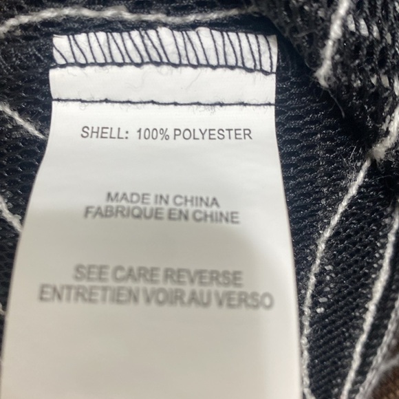 NWT JENNY T. New York Black and White Floral Sheer Jacket - Picture 4 of 7